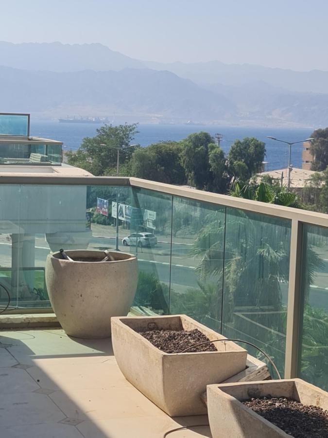 La-Palmore Luxury Apart-Residense Resort With Pool First Line Sea Side Eilat Kültér fotó