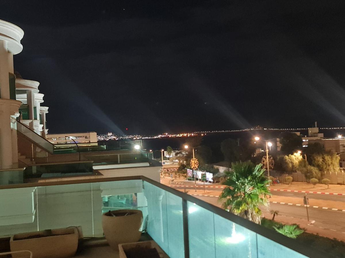 La-Palmore Luxury Apart-Residense Resort With Pool First Line Sea Side Eilat Kültér fotó